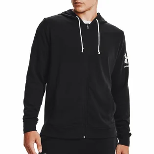 Толстовка чоловіча Under Armour Rival Terry Full Zip Training Hoody Black 1361606-001