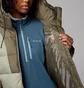 Пуховик жіночий Columbia F50 Advancement Olive 2133563348