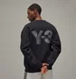 Свитшот унисекс Adidas Y-3 Logo Crew Sweatshirt Black JE9276