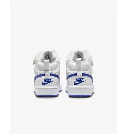 Кроссовки детские Nike Court Borough Mid 2 White CD7782-113