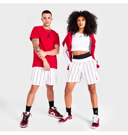 Шорты мужские Air Jordan Essentials Printed Basketball Shorts White Dm1357-100