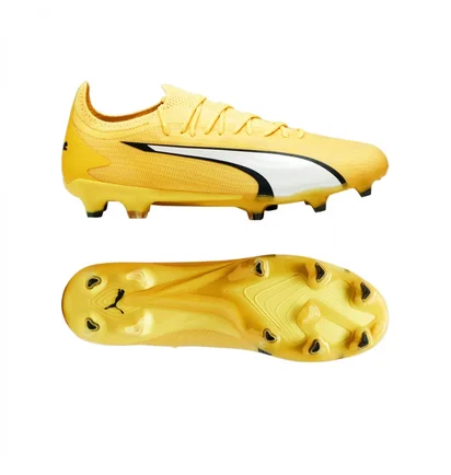 Бутсы унисекс Puma Ultra Ultimate Fg/Ag Yellow 107311-04