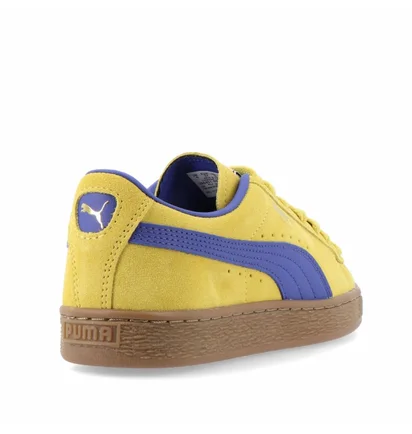 Кроссовки унисекс Puma Suede Terrace Fresh Pear Gum Clu Yellow 396451-06