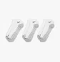 Шкарпетки унісекс Nike U Nk Evry Max Cush Ns White/Grey (3 пари) Sx6964-100