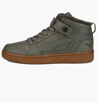 Ботинки мужские Puma Rebound Mid Strap Wtr Green 38637603