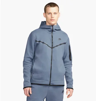Толстовка чоловіча Nike Sportswear Tech Fleece Blue Cu4489-491