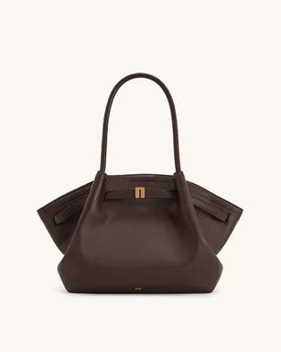 Сумка жіноча JW PEI Hana Medium Tote Bag Brown BB2024BG107690JWP