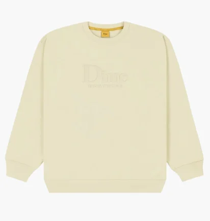 Свитшот унисекс Dime Classic Embossed Beige DIMESP13CRE