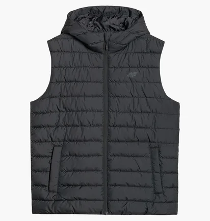 Жилетка чоловіча 4F With Hood Black 4FWAW25TVJAM225-20S