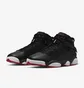 Кроссовки мужские Air Jordan 6 Rings Czarne Black 322992-063