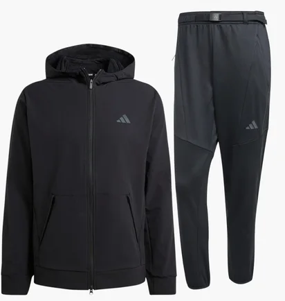 Спортивный костюм мужской Adidas Designed For Training Cold.Rdy Black IN5607__JN3674