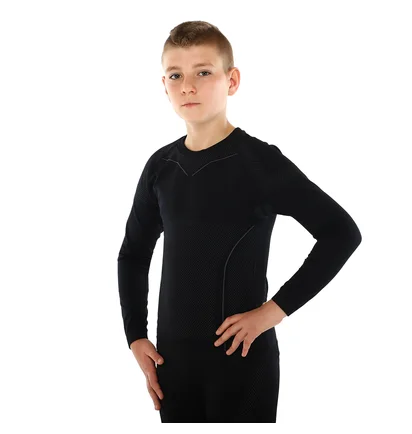Термобелье детское Zelart Thermal Fit Black CO-7307