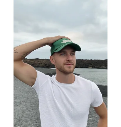 Кепка унисекс Stussy Lp Trucker Athletic Green 1311165-0410