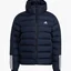 Пуховик мужской Adidas Hooded Jacket Terrex Itavic M H Jkt Blue GT1686