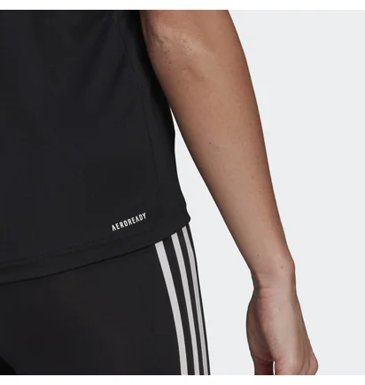 Футболка женская Adidas Primeblue Designed 2 Move Logo Sport Tee Black Gl3820