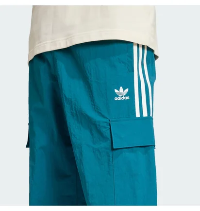 Штани чоловічі Adidas Adicolor Classics 3-Stripes Cargo Turquoise IZ3065