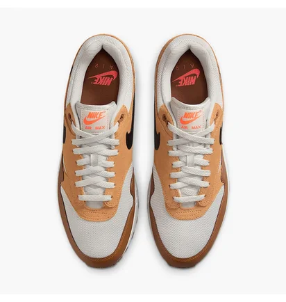 Кросівки чоловічі Nike Air Max 1 Ess White/Brown FZ5808-004