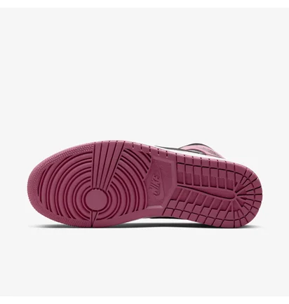 Кроссовки женские Air Jordan 1 Mid Pink/White Dc7267-500