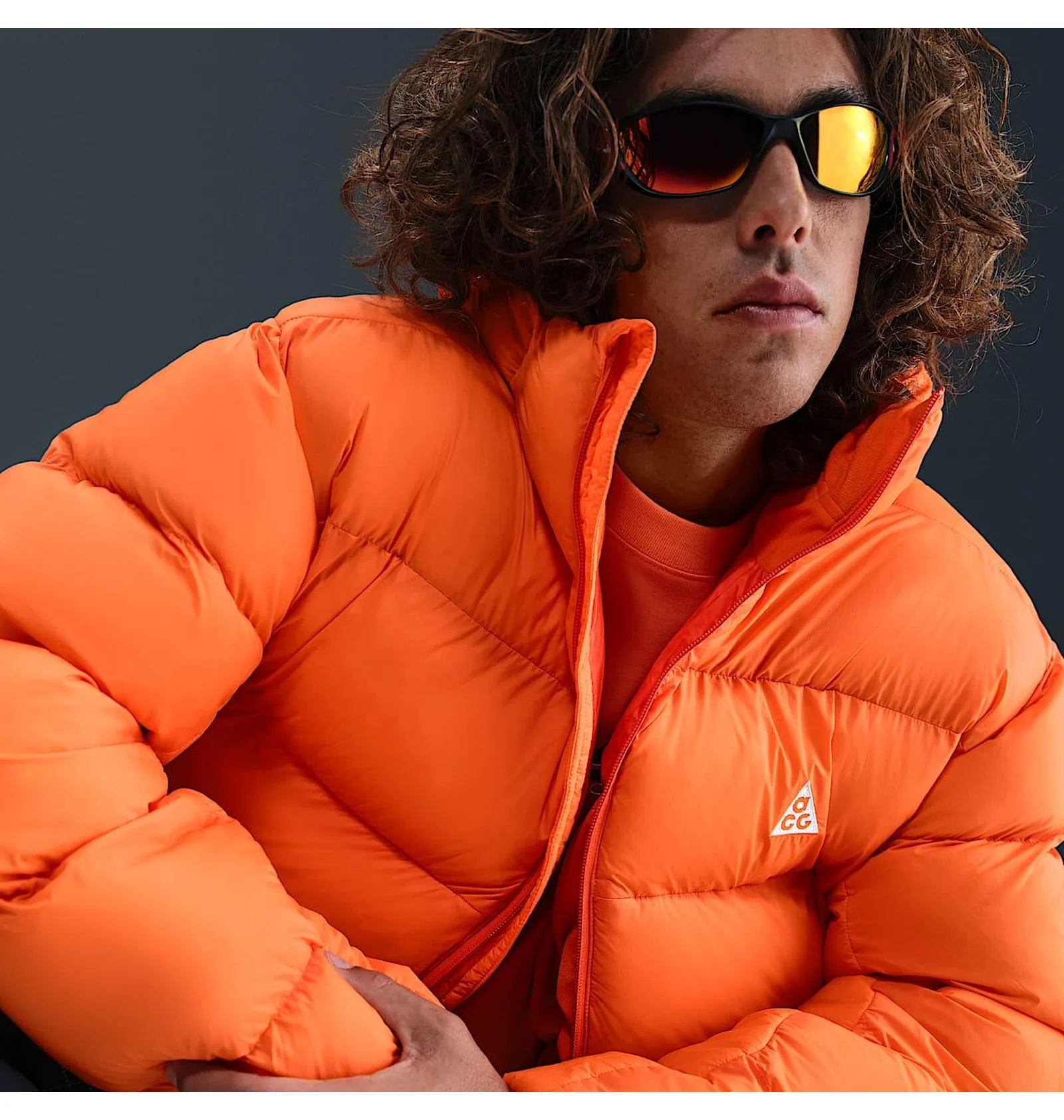 ᐉ Пуховик чоловічий Nike Acg Tfadv Lunar Lake Jkt Orange FV8909