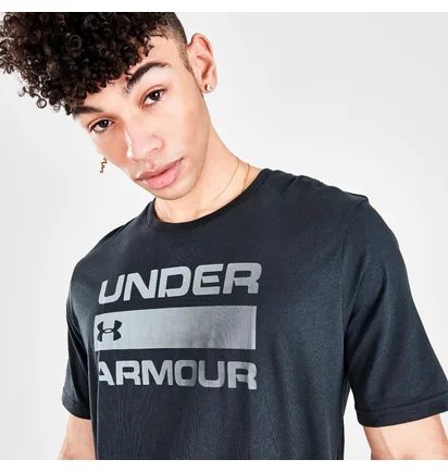 Футболка чоловіча Under Armour Team Issue Wordmark T-Shirt Black 1329582-001