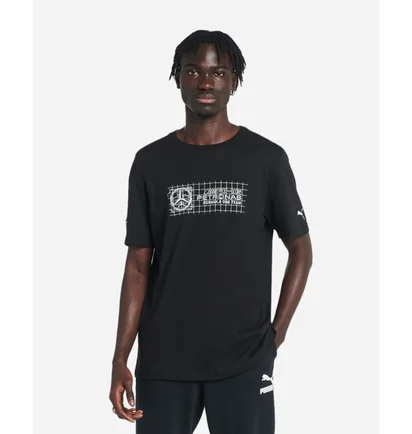 Футболка мужская Puma Mercedes F1 Logo Tee Black 53369301