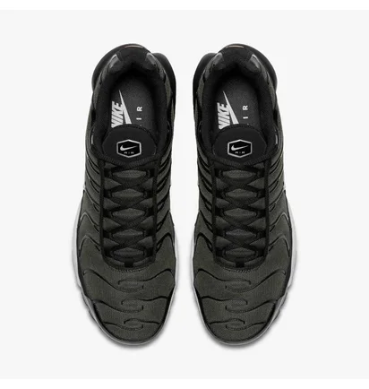 Кроссовки мужские Nike Air Max Plus Black/Green 852630-031