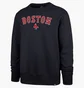 Свитшот унисекс 47 Brand Boston Red Sox Imprint Blue 630058FN-FS