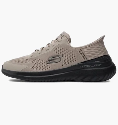 Кроссовки мужские Skechers Slip-Ins Bounder 2.0 Grey 232459-TPBK