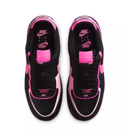 Кросівки жіночі Nike Air Force 1 Black/Pink CI0919-006