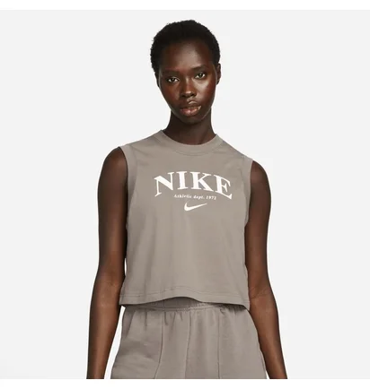 Майка женская Nike Sportswear WomenS Tank Grey DV0340-289