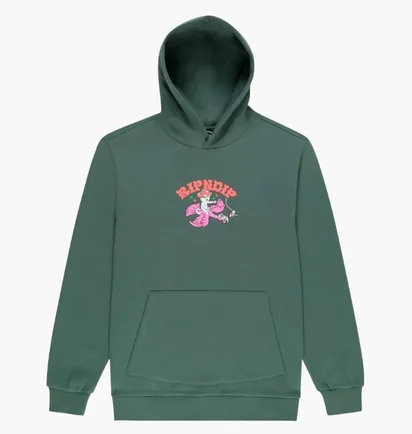 Худи мужское RipNDip Take A Trip Green RNDFAL24138