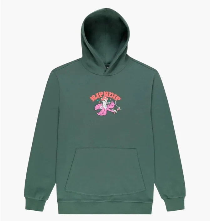 Худи мужское RipNDip Take A Trip Green RNDFAL24138