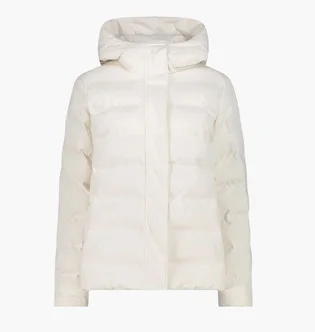 Куртка жіноча CMP Fix Hood Feel Warm White 35K3666-A143
