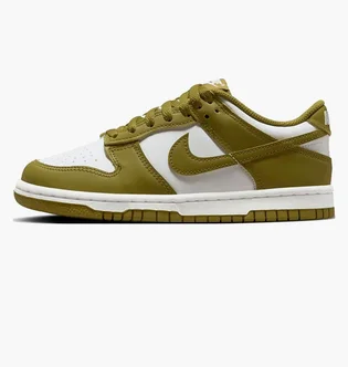 Кроссовки детские Nike Dunk Low Gs Olive/White FB9109-108