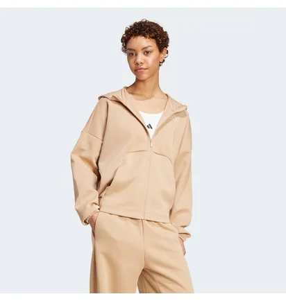 Толстовка жіноча Adidas Future Icons Small Logo Beige JX0440