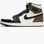 Кроссовки мужские Air Jordan 1 Retro High Og Black/White 555088-105