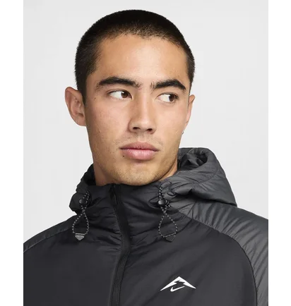 Куртка чоловіча Nike Trail Primaloft® Therma-Fit Running Jacket Black FZ0003-010