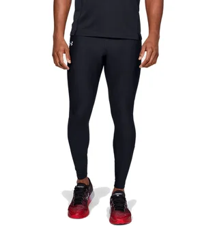 Леггинсы мужские Under Armour Leggings Qualifier Heatgear Tight Black 1326602-001