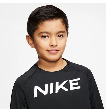 Лонгслів дитячий Nike Pro Top Black CJ7711-010