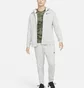 Толстовка чоловіча Nike Dry Men's Dri-FIT Hooded Fitness Full-Zip Grey CZ6376-063