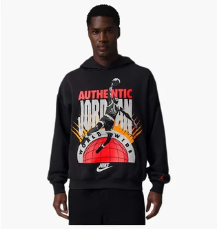 Худи мужское Air Jordan Brooklyn Fleece MenS Pullover Hoodie Black IF1843-045