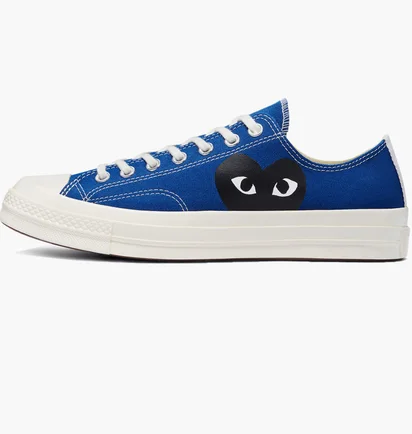 Кеди чоловічі Comme des Garcons Chuck 70 Cdg Ox Shoes Blue 171848C