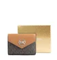 Гаманець жіночий Michael Kors Greenwich Trifold Brown 34S1GNME6B-BROWN-ACORN-95730