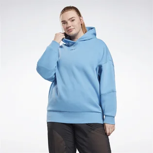 Худі жіноче Reebok Studio Recycled Oversize Hoodie (Plus Size) Light Blue Hb6909