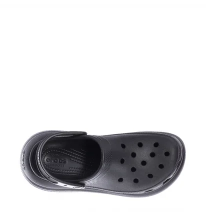 Тапочки женские CROCS Classic Crush Clog Black 207521-001