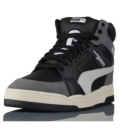 Кроссовки мужские Puma Slipstream Mid Heritage Black/Grey 386545-04