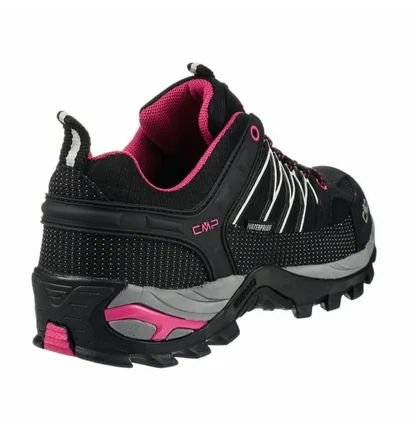 Кроссовки женские CMP Rigel Low Wp Waterproof Black 3Q54456-61UE