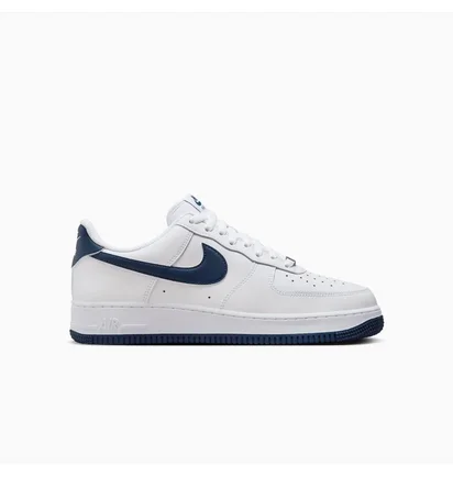 Кросівки чоловічі Nike Air Force 1 `07 White Navy White FJ4146-104