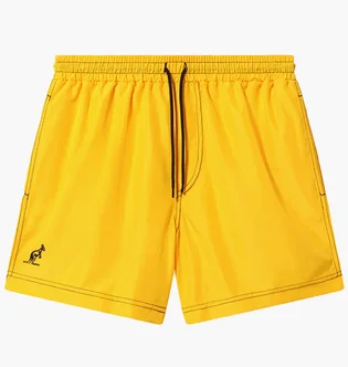 Шорты мужские AUSTRALIAN Classic Smash Beach Boxer Yellow LSUCU0001-953
