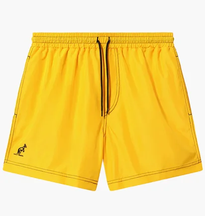 Шорты мужские AUSTRALIAN Classic Smash Beach Boxer Yellow LSUCU0001-953